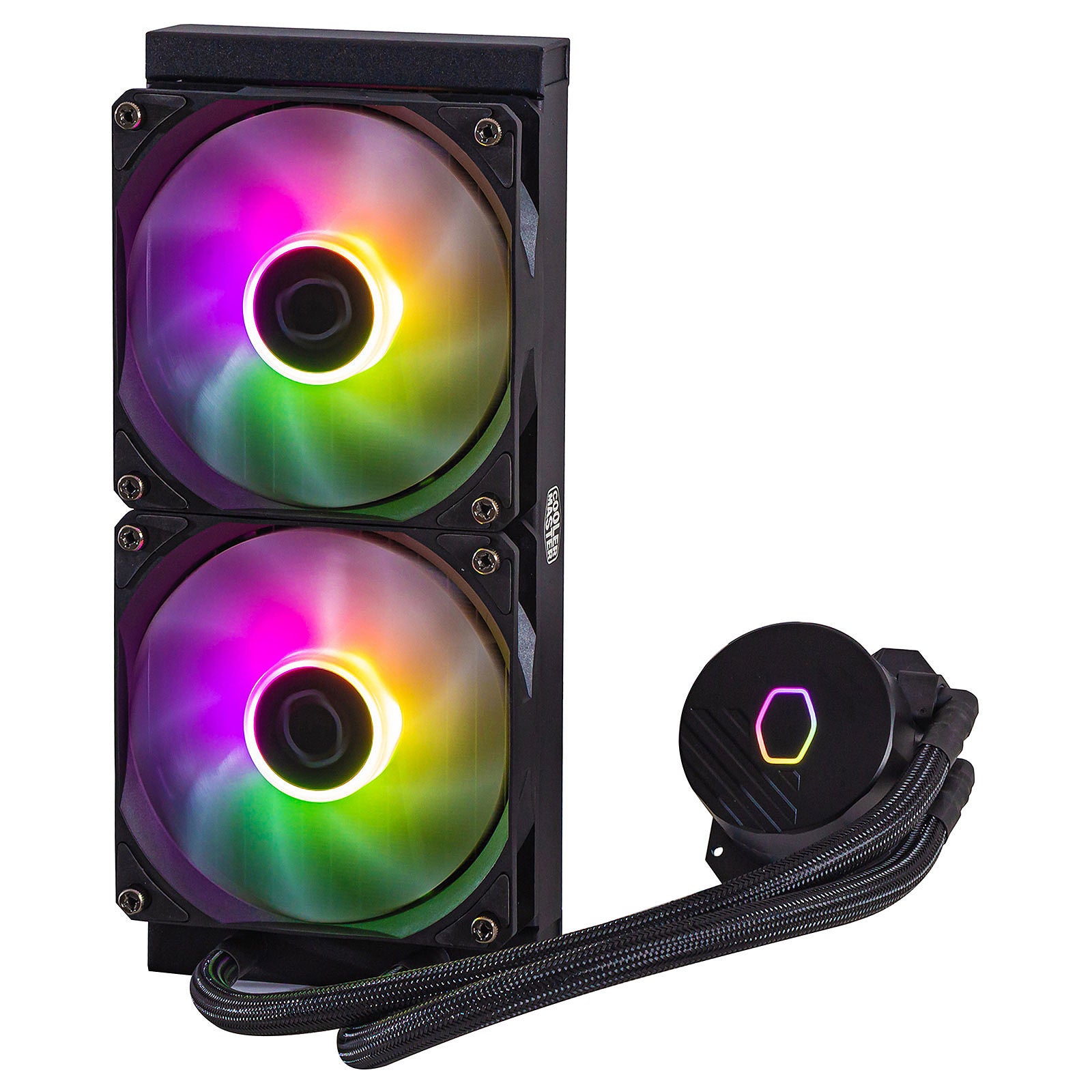 Watercooling AIO Cooler Master MasterLiquid L Core RGB - 240mm (Noir) Watercooling AIO Cooler Master MasterLiquid L Core RGB - 240mm (Noir)